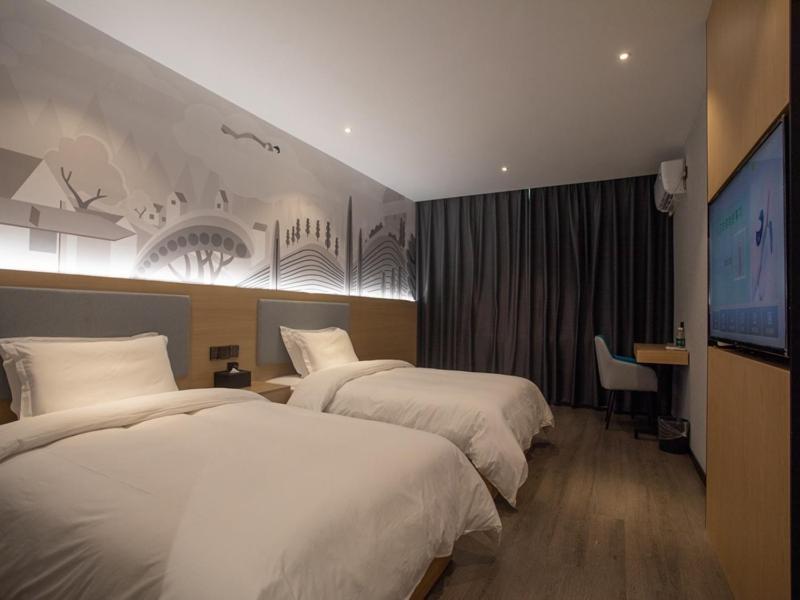 Thank Inn Chain Hotel Hunan Huaihua Hecheng District South High Speed Rail Station Exteriér fotografie