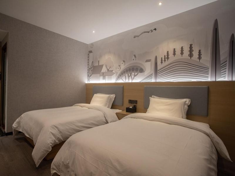 Thank Inn Chain Hotel Hunan Huaihua Hecheng District South High Speed Rail Station Exteriér fotografie